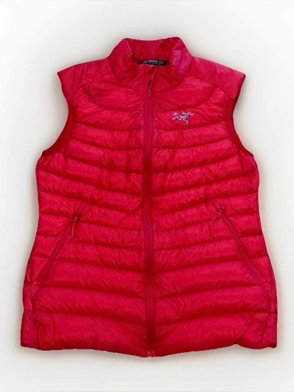 Arc'teryx Goose Down Puffer Vest Bright Pink Quilted Insulated Women's Small